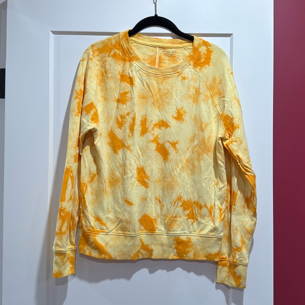 Athleta XS tie-dye top. Cheerful!